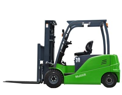 China Hotels Electric Balanced Forklift With 3000kg Loading Capacity With Optional Lithium Battery for sale