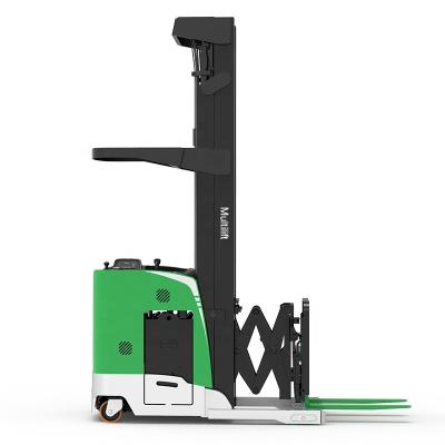 China Hotels Electric Rack On Double Deep Reach Truck With 1500kg Loading Capacity With Lift Height 10100mm for sale