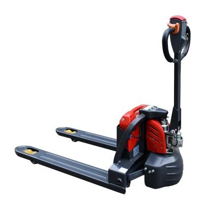 China Hotels Electric Lithium Battery Operated Pallet Truck With 1500-2000kg Loading Capacity To Handle Pallet for sale