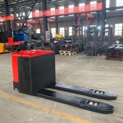 China Hotels Electric Pallet Truck With 6000kg Max-Loading Capacity for sale