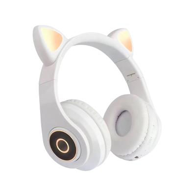 China Can Good B39 Wireless Headphones Selling Easy Foldable With Microphone Cat Ear Headband Gaming Stereo Headset Mobile Earphone for sale