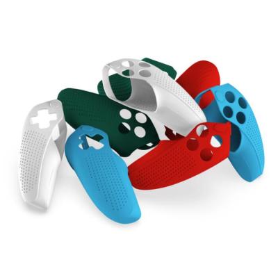 China Silicone In Stock 4 Colors Slot Silicone Cover For PS5 Gamepad Protective Cover Device Case for sale