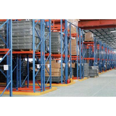 China Corrosion Protection Sell Pallet Narrow Warehouse Shelf Stainless Steel Heavy Narrow Aisle Aisle Shelving for sale