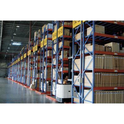 China Corrosion Protection China Adjustable Warehouse Automatic Shelving System Is Used To Store Very Narrow Aisle Shelves for sale