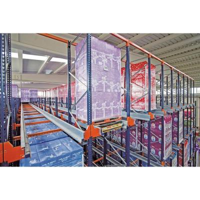 China Corrosion Protection Sales Of Warehouse Shuttle Radio Storage Rack System For Pallet Handling for sale