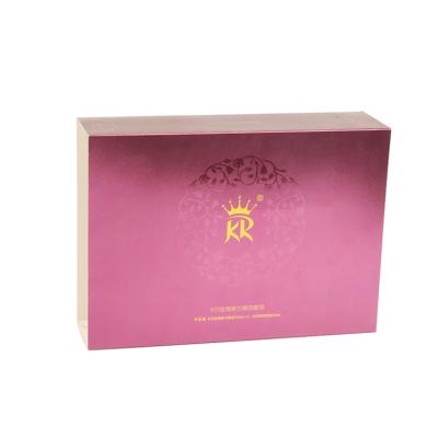 China Recycled Materials Beauty Product Packaging Paper Box New Style Cosmetic Box Packaging Sleeve for sale