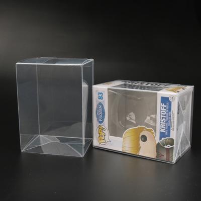 China Clear Box Logo Funko Pop Protector Embossing Custom Wholesale Biodegradable PET Plastic 4