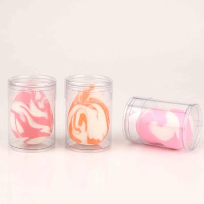 China Recyclable Clear Round Plastic PVC Cylinder Tupe Box Packaging For Sponges for sale