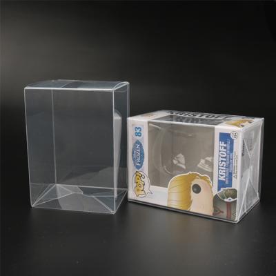 China Biodegradable Collapsible 0.5mm PET PVC Hard Plastic Box Packaging Box Custom Clear Transparent Box Wholesale Vinly Protector for sale