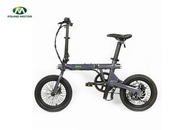 China 16-inch aluminum alloy integrated wheel and Single speed for foldable electric bike for sale