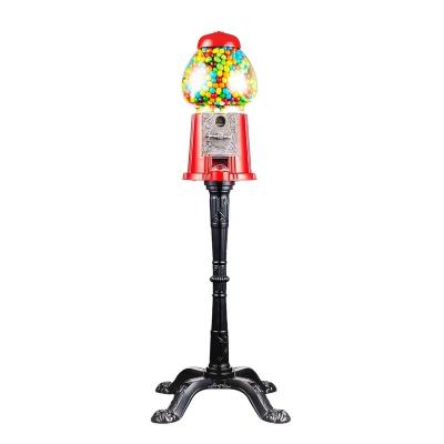 China Office Used Kwang Heish Metal Red Big Gumball Token Machine for sale