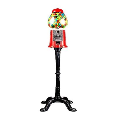 China Kwang Hsieh Funny 37 Inch Red Candy Metal Gumball Vending Machine for sale