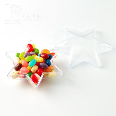 China Kwang Hsieh Star Shape Food Grade Clear Reusable Plastic Containers for sale