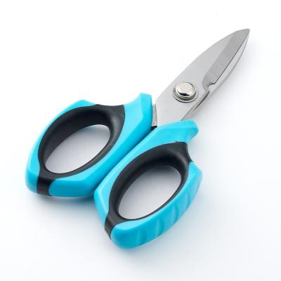 China Electrician Available Kwang Hsieh Heavy Duty Stainless Steel Both Hand Scissors for sale