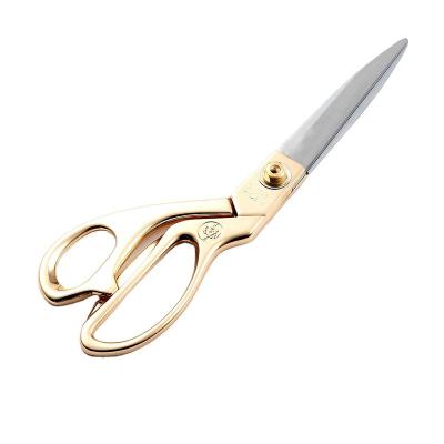 China Kwang Hsieh Gold Sharp Professional Sewing Application Dressmaker Tailor Scissor for sale