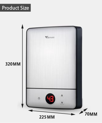 China Hot Water 220v Hotel Hot Water Instant Portable Endless Peak Electric Bathroom Heater For for sale