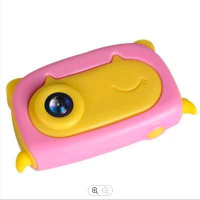 China Chargeable Digital Mini Camera Kids Cartoon Cute Photography 2 Inch HD Outdoor Screen Toys Chargeable Camera For Child Birthday Gift 2021 2.0