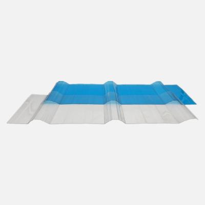 China polycarbonate corrugated clear PC roof sheet en venta