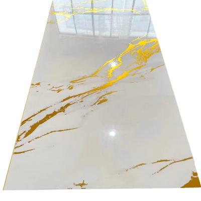 China PVC marble wall panel for indoor decorations for sale