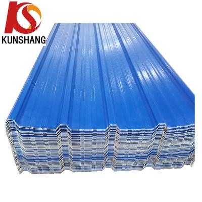 China High wave waterproof Anti-corrosive UPVC corrugated Roofing Sheet for sale