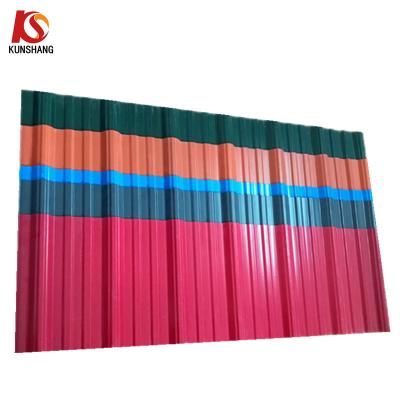 China PVC/UPVC Plastic corrugated Roofing/Roof tile/Sheets for farms for sale