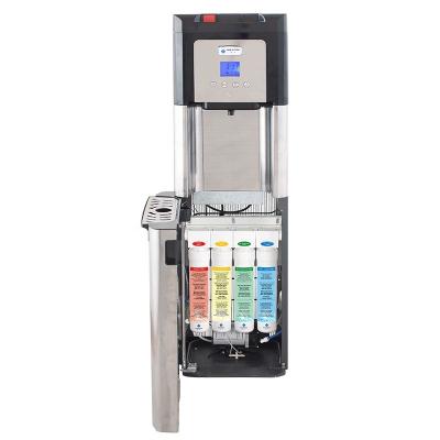 China Automatic Household Hot Water Sanitizing Bottom Loading Tall Cabinet POU Water Dispenser Machine for sale