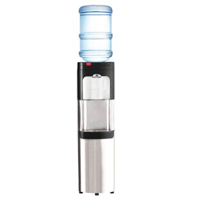 China Household Bottle Top Loading Water Cooler, Hot Water Sanitizer, Stainless Steel 4LED for sale