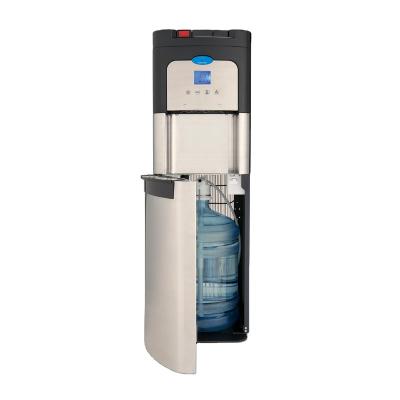 China Desktop Bottom Loading Cold And Hot Grade Water Dispenser With Digital Display for sale