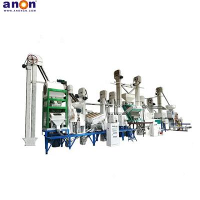 China Commercial Small or Medium Scale Small or Medium Scale Rice Mill Business Rice Milling Equipment Fully Automatic Scalded Rice Mill Set SOON for sale