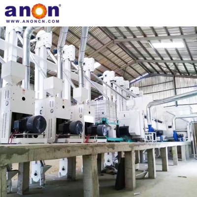 China Hotels Soon Scalded Rice Mill Equipment Low Noise Rice Mill Machine for sale