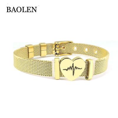 China Wholesale CLASSIC Family Mesh Jewelry Heart Infinity Charm Jewelry Bracelet Mothers Day Gifts for sale