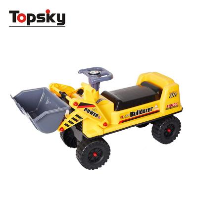 China Ride On Toy Mini World New Baby Ride On Car Kids Outdoor Toys Children Play Excavator Car for sale