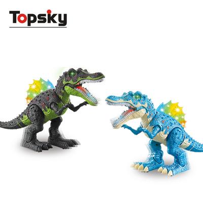 China Smart Smart Projection Toy Electric Dinosaur Walking Projection Robot Dinosaur Healthy and Light Toy for Children for sale