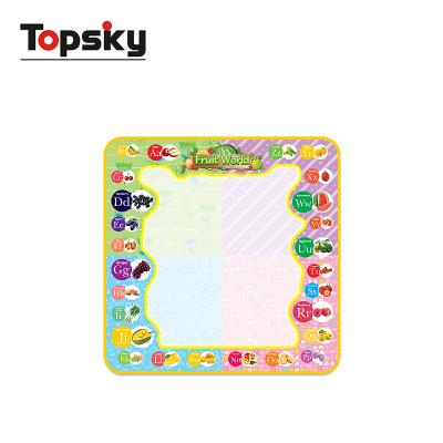 China Magic Doodle Mat Drawing Board Painting Writing Magic Doodle Mat for Children's Large Water Drawing Mat 72*72cm for sale