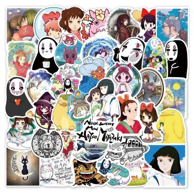 China 54Pcs Cartoon Sticker 54Pcs Funny Vivid Anime Party Japanese Stickers For Girl Kids Scrapbook Notebook Phone Bottle Cartoon Stickers for sale