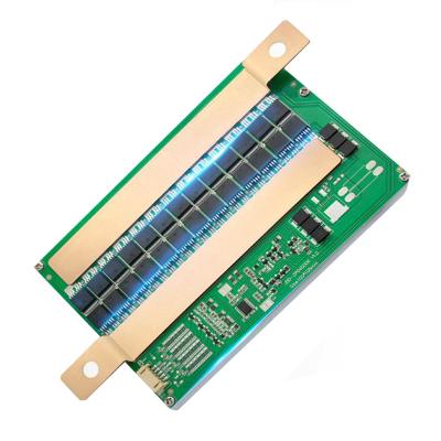 China Balance Jiabaida factory price LI-ION smart 4s 7s bms 24v 60A with switch UART balancing BT bms for sale