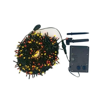 China New 8 Modes Fairy Remote Control Solar Light String Outdoor Waterproof Christmas Decoration String Light for sale