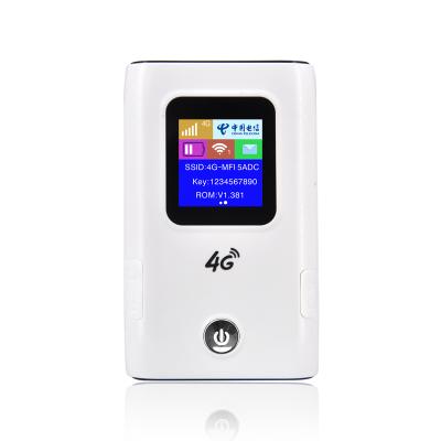 China Hot sale 4G Cat4 lte hotspot 4G wireless 3G router with 5200mAh power bank for sale