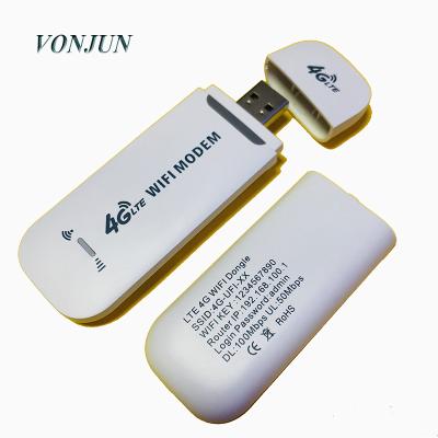 China 3G 4G WIFI dongle FDD B1/3/7/8/20/38/39/40/41 4G LTE USB WiFi modem with sim card slot for sale