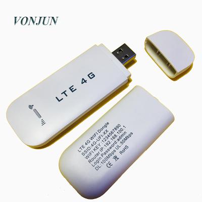 China Hot Sale 4G USB WIFI Dongle B1/3/7/8/20 4G LTE USB WiFi 3G modem with sim card slot for sale