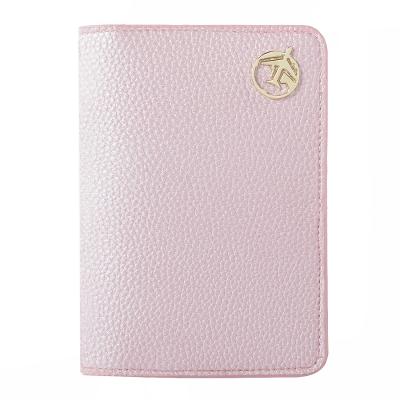 China Water resistance 2021 custom pasaporte leather logo porta wallet card holder cover travel pu passport holders for sale