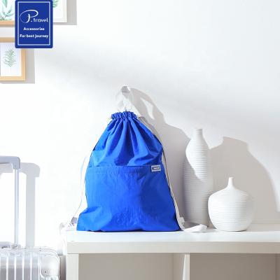 China Eco-Friendly Custom Drawstring Backpack Eco-Friendly Satin Cotton Fabric Nylon Canvas Drawstring Bag for sale