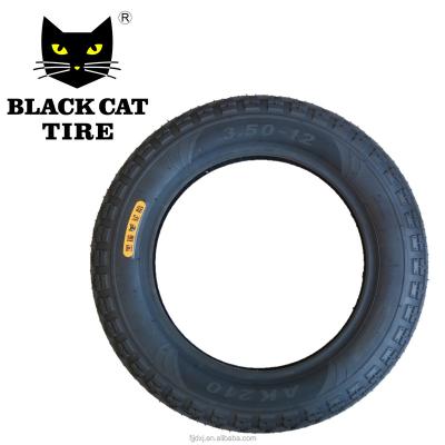 China Black Cat tire 3.50-12 6PR Tube Tire motorcycle tire for sale