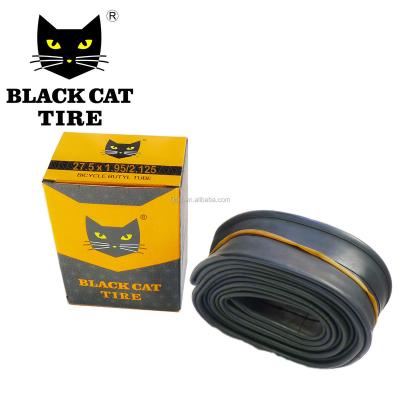 China Factory price bicycle inner tube 27.5x1.95/2.125 27.5 inch Mountain Bike Tyre Butyl Rubber Bicycle Tube Tire for sale