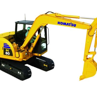 China Used crawler excavator good working used excavator pc60, japanese machines KOMATSU prices used japanese mini brand PC60-7 0.25-0.37MÂ ³ for sale