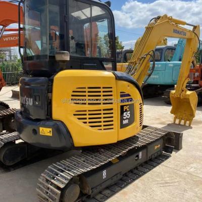 China Used Komatsu 5 Ton Mini Excavator Price PC55 PC60 PC56 Crawler Excavators 0.15mÂ ³ for sale