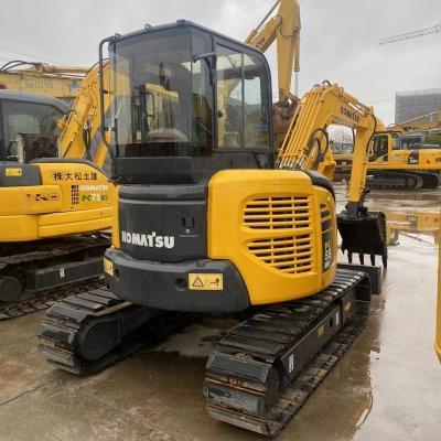 China used mini equipment mini digger PC55 Komatsu PC55mr crawler excavator in shanghai for sale 0.15mÂ ³ for sale