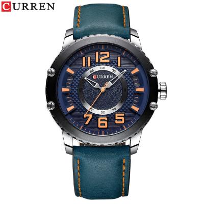 China New Auto Date CURREN 8341 Fashion Leather Watches Mens Clock Business Quartz Wristwatch Causal Gift Relogio Masculino for sale