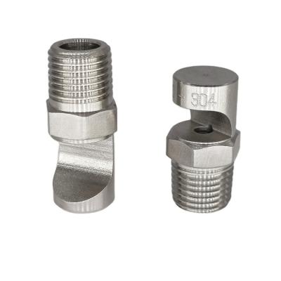 China 73-170 Degree Anti-Lock Floodjet Wide Angle Stainless Steel Jet Spray Nozzle for sale