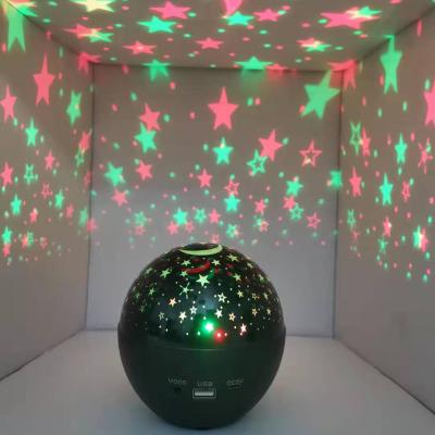 China Starry Starry Sky Lights Strobe Effect Strobe Projection Lamp Colorful Music Ball Lamp Colorful Starry Sky Lights for sale